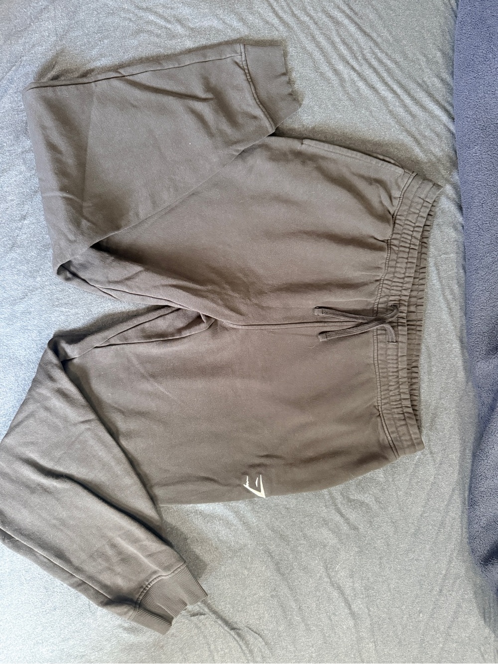 Men's  black Drawstring sweat pants
